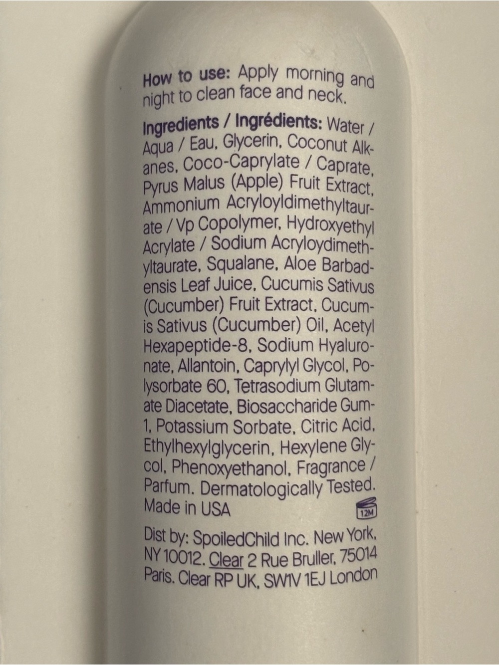 SpoiledChild L28 Anti-Aging Restoring Moisturizer - Picture 5 of 5